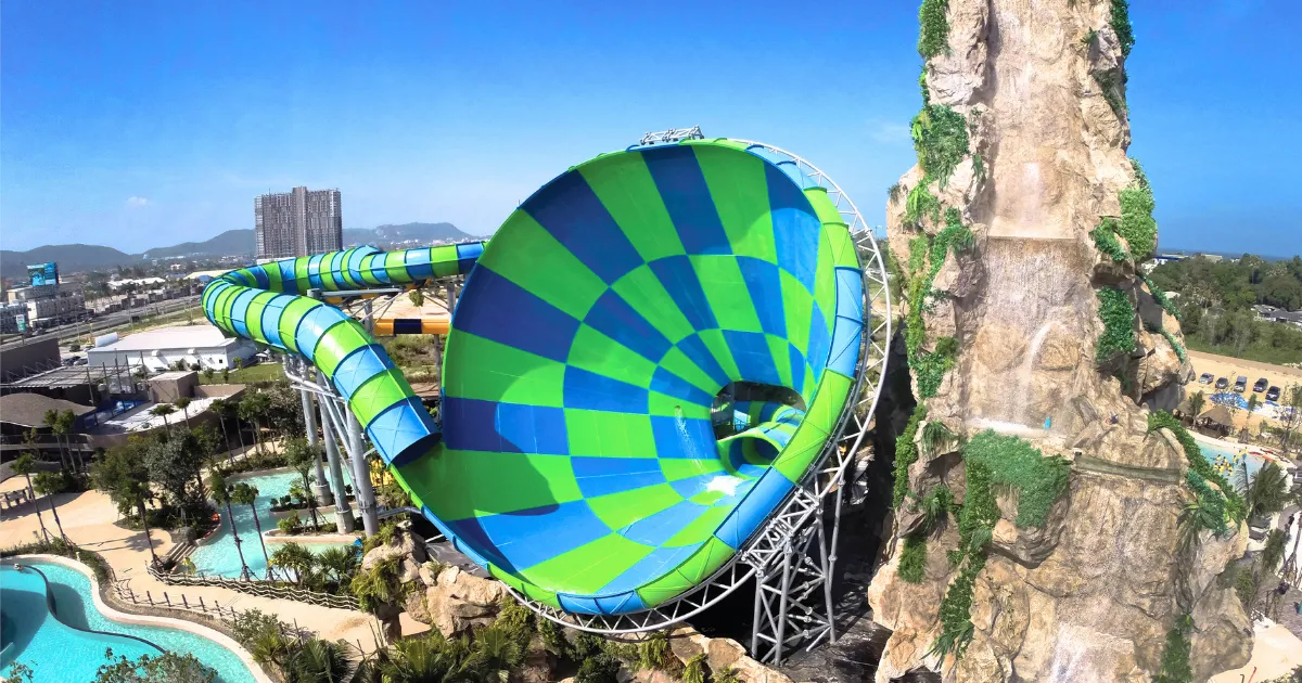 ไฮไลท์เครื่องเล่นสวนน้ำวานา นาวา หัวหิน